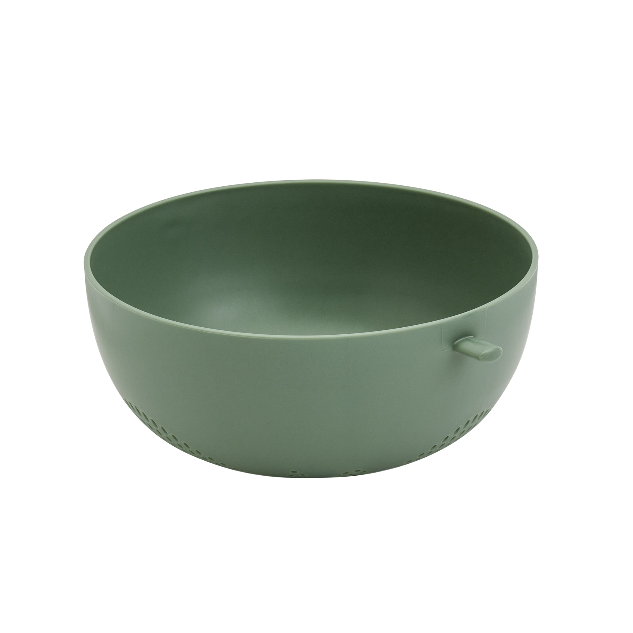 Rotating Colander with Swing Basket, Green Basic Essentials